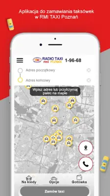 RMI TAXI Poznań 1-96-68 android App screenshot 8